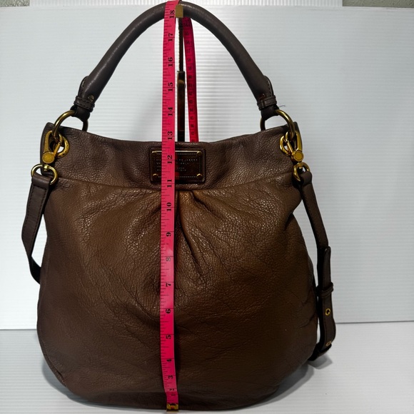 Marc Jacobs Classic Q Hiller Tan Leather Hobo Bag - Picture 6 of 13